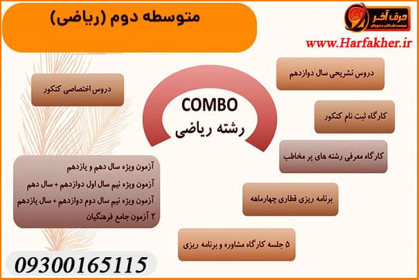 پکیج کمبو رشته ریاضی | COMBO آپدیت 1405 نسخه اصلی